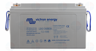 Batterie 12v 106ah C20 Victron Lead Carbon Dcharge lente BAT612110081