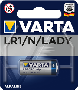 Pile LR1 VARTA 1.5V Lady, N, Alcaline